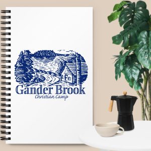 50th GB Logo Spiral notebook