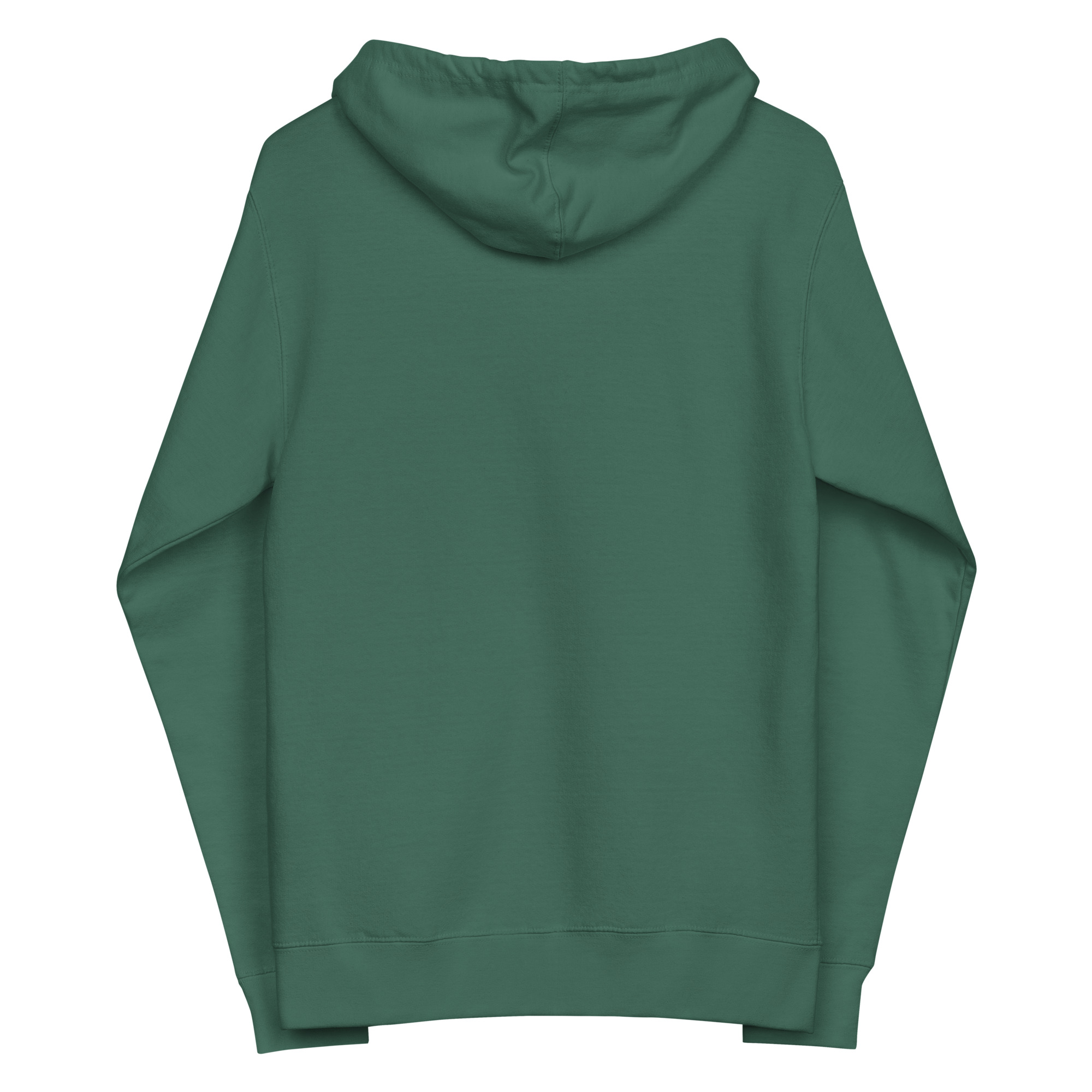 Floral GB embroidered fleece zip up hoodie - Image 8