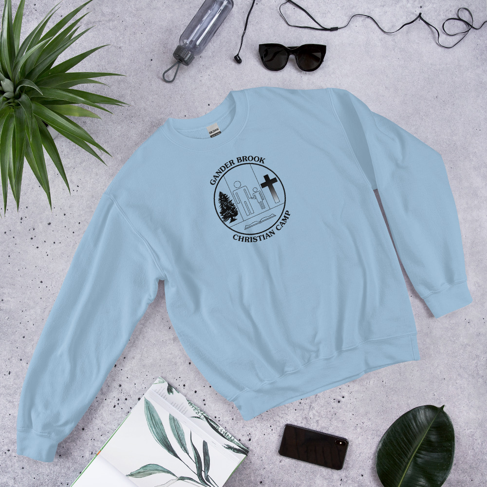 70's-80's GB Black Logo Crew Neck Sweatshirt - Image 5