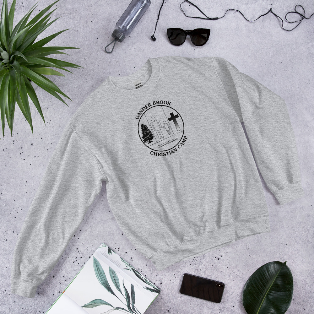 70's-80's GB Black Logo Crew Neck Sweatshirt - Image 6