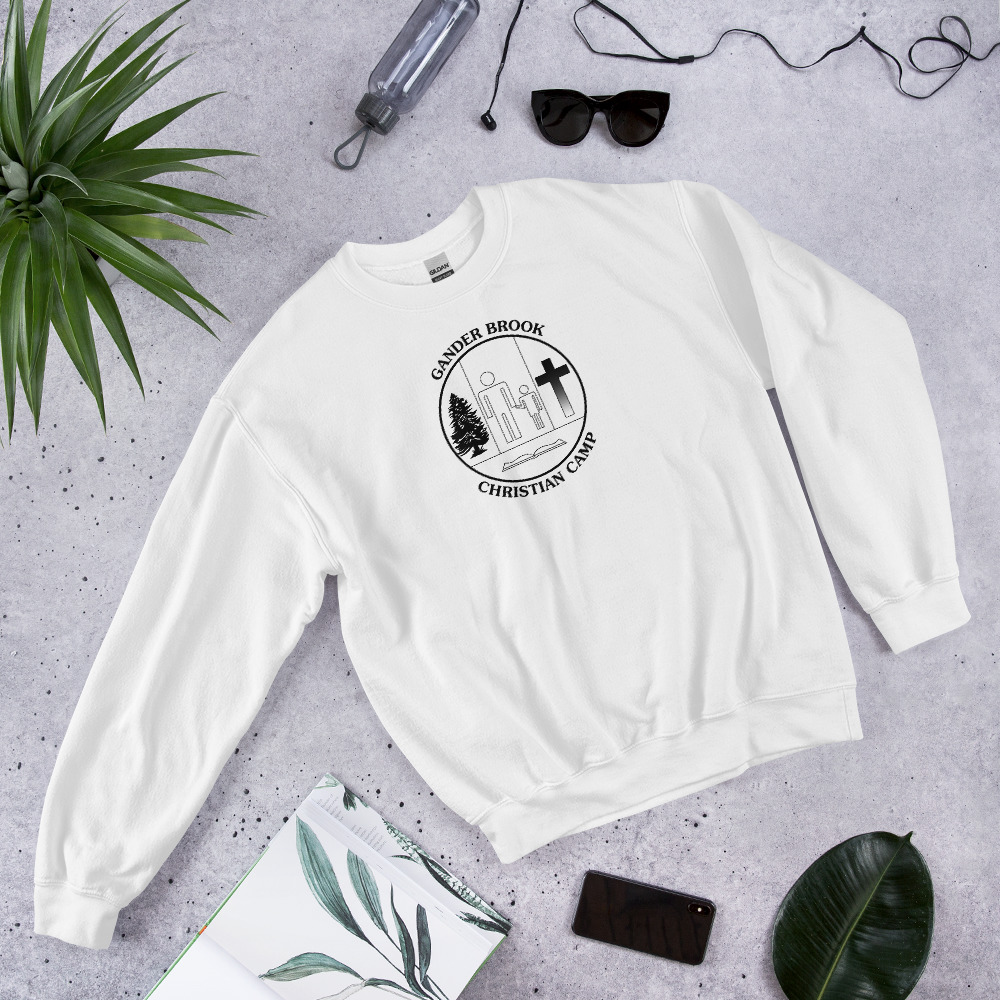 70's-80's GB Black Logo Crew Neck Sweatshirt - Image 8
