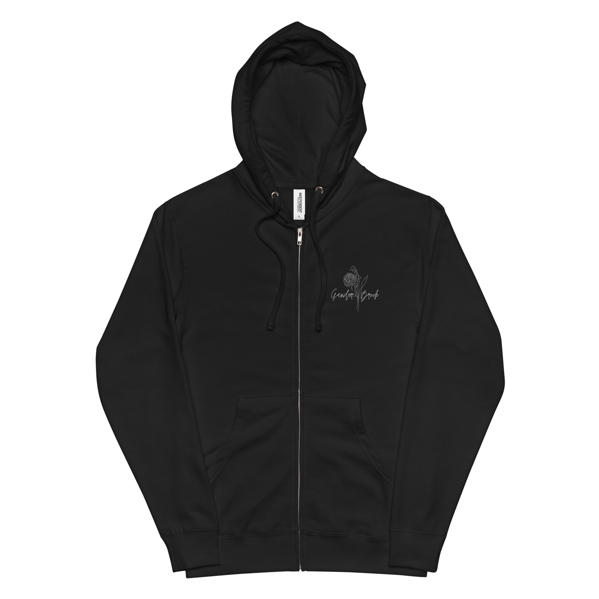 Floral GB Unisex Lightweight zip hoodie
